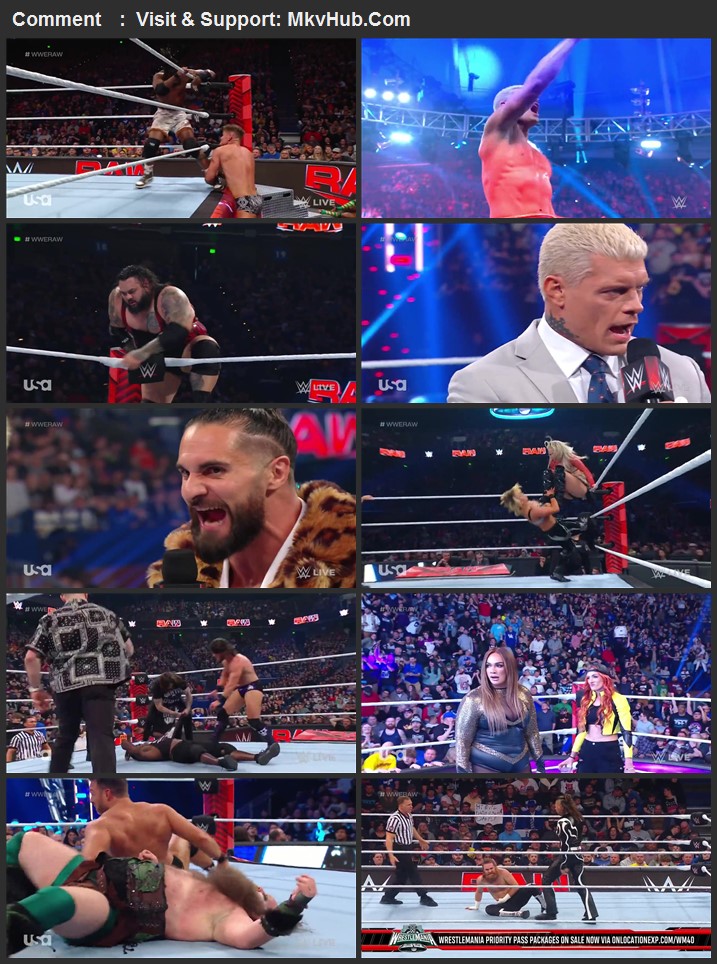 WWE Monday Night Raw 12th February 2024 720p WEBRip x264 1.3GB Download