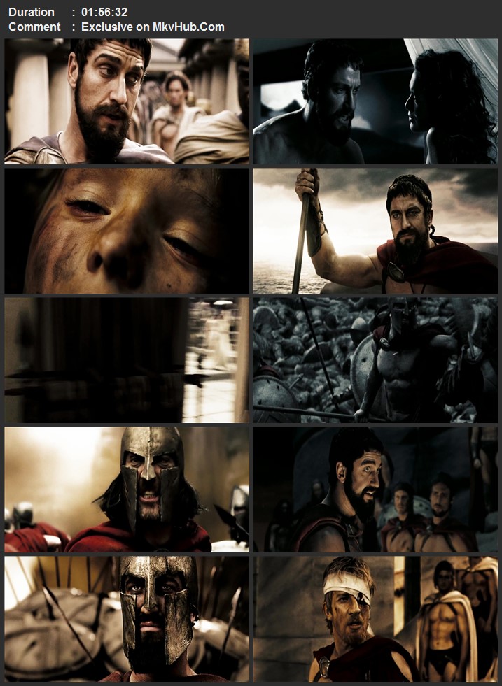 300 2006 English 720p 1080p BluRay x264 ESubs Download