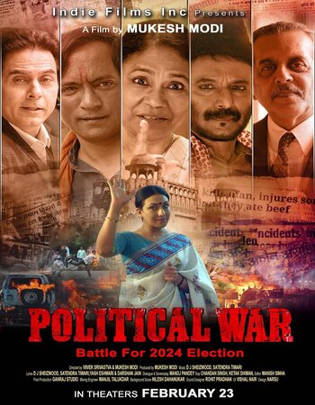 Political War 2024 Hindi 1080p 720p 480p Pre-DVDRip x264 Watch Online