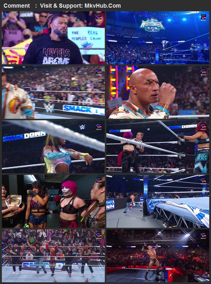 WWE Friday Night SmackDown 1st March 2024 720p WEBRip x264 1GB Download