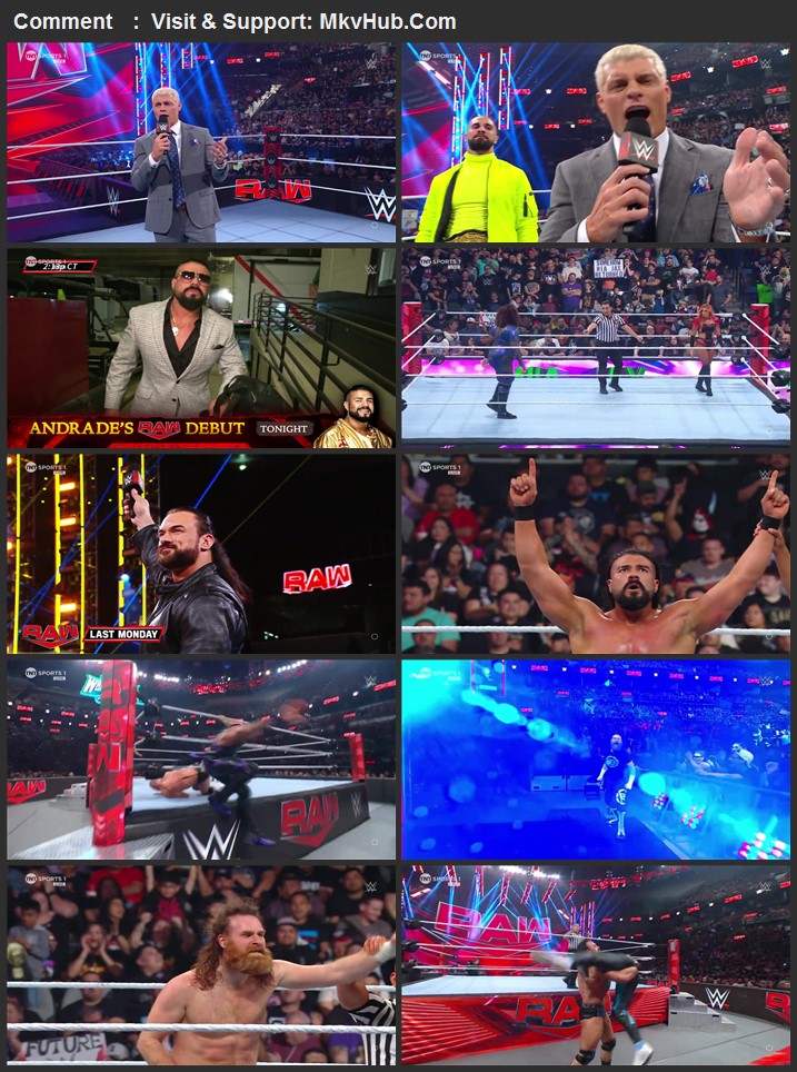 WWE Monday Night Raw 4th March 2024 720p WEBRip x264 1.4GB Download