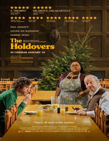The Holdovers 2023 Dual Audio Hindi (ORG 5.1) 1080p 720p 480p BluRay x264 ESubs Full Movie Download