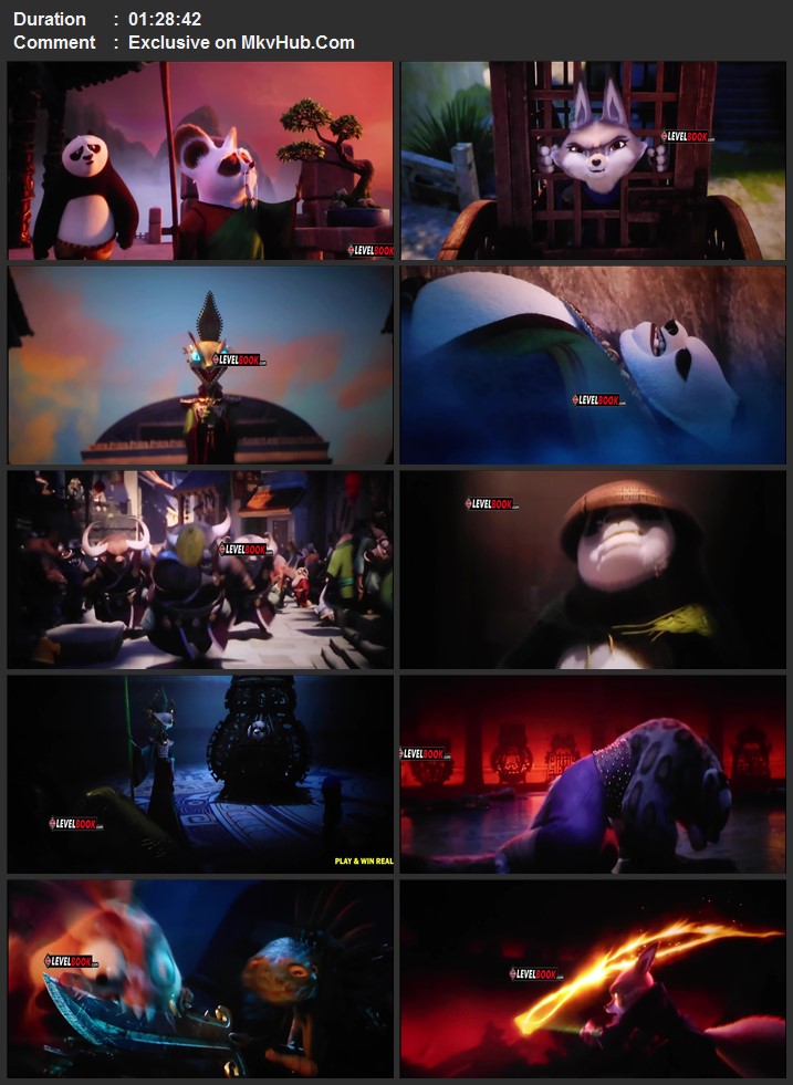 Kung Fu Panda 4 2024 English 720p 1080p Pre-DVDRip x264 ESubs Download