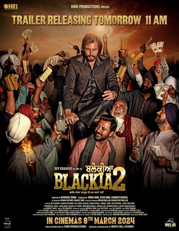 Blackia 2 2024 Punjabi 720p 1080p HQ DVDScr x264