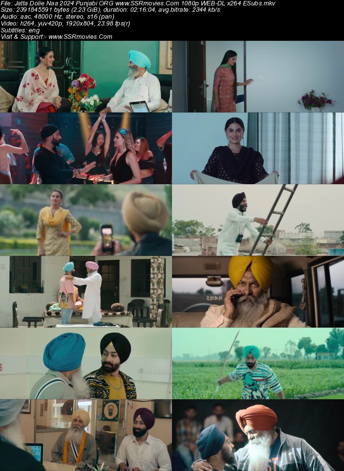 Jatta Dolie Naa 2024 Punjabi ORG 1080p 720p 480p WEB-DL x264 ESubs Full Movie Download