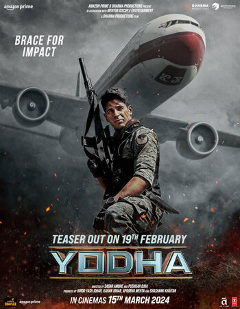 Yodha 2024 V2 Hindi (Cleaned) 1080p 720p 480p HDTS x264 Full Movie Download