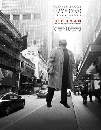 Birdman 2014 English 720p 1080p BluRay x264 6CH ESubs