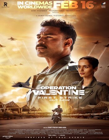 Operation Valentine 2024 Dual Audio Hindi (Cleaned) 1080p 720p 480p WEB-DL x264 ESubs Full Movie Download