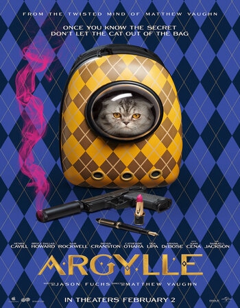 Argylle 2024 Dual Audio Hindi (ORG 5.1) 1080p 720p 480p WEB-DL x264 ESubs Full Movie Download