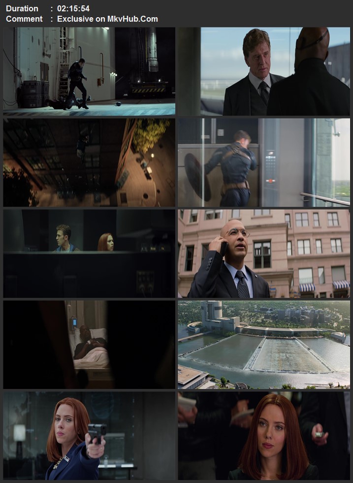 Captain America: The Winter Soldier 2014 English 720p 1080p BluRay x264 ESubs Download