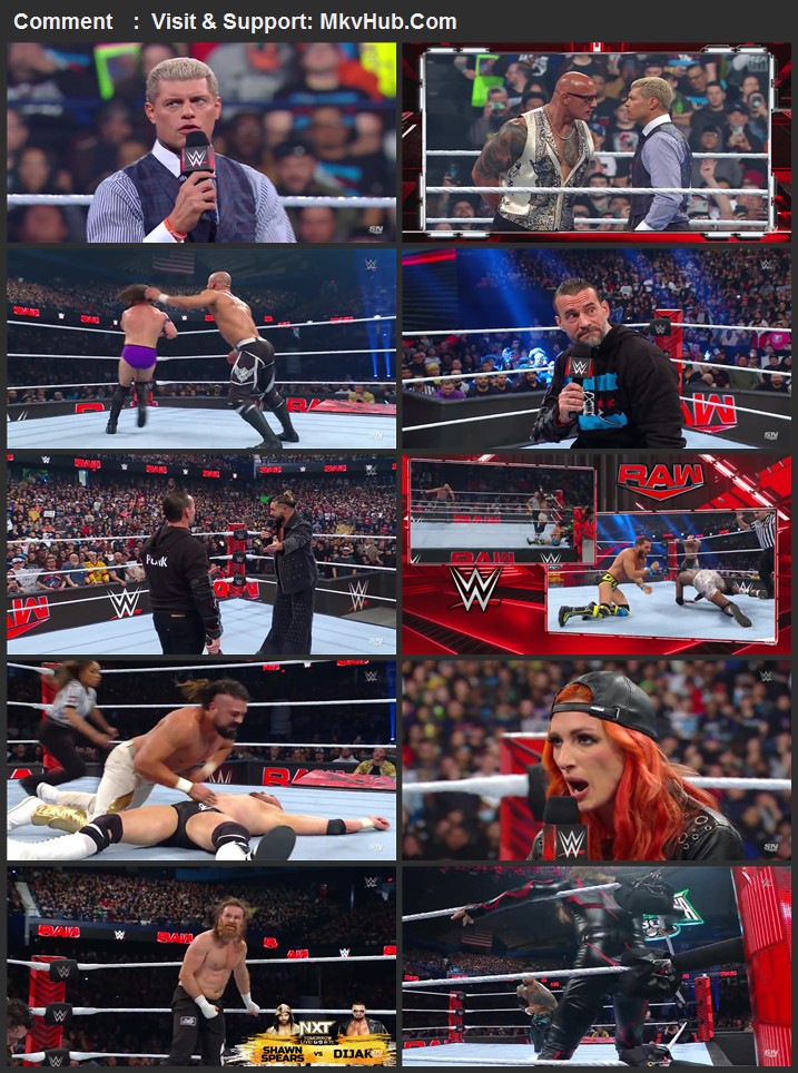 WWE Monday Night Raw 25th March 2024 720p WEBRip x264 1.3GB Download