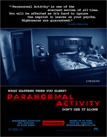 Paranormal Activity 2007 Dual Audio Hindi ORG 1080p 720p 480p BluRay x264 ESubs Full Movie Download