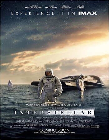 Interstellar 2014 Dual Audio Hindi (ORG 5.1) 1080p 720p 480p BluRay x264 ESubs Full Movie Download