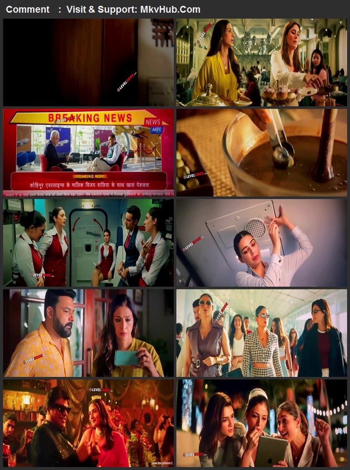 Crew 2024 Hindi 720p 1080p HDTS Download