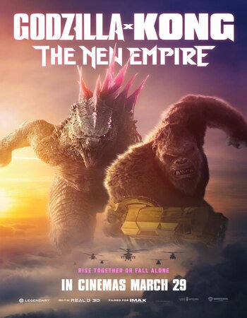 Godzilla x Kong: The New Empire 2024 English 720p 1080p HDCAM x264  ESubs