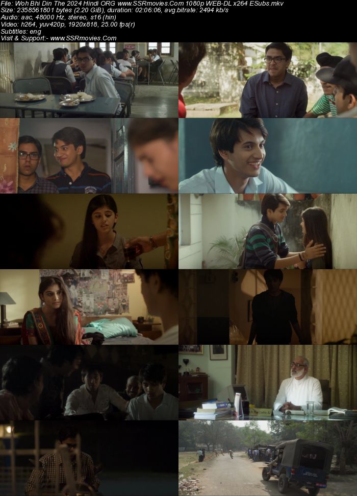 Woh Bhi Din The 2024 Hindi ORG 1080p 720p 480p WEB-DL x264 ESubs Full Movie Download
