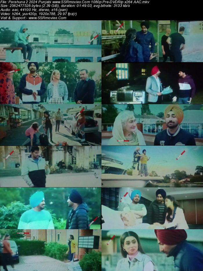 Parahuna 2 2024 Punjabi 1080p 720p 480p Pre-DVDRip x264 Full Movie Download