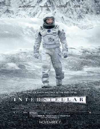 Interstellar 2014 IMAX Dual Audio [Hindi-English] ORG 720p 1080p BluRay x264 ESubs