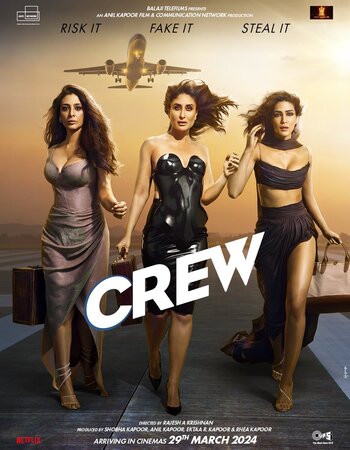 Crew 2024 Hindi (Cleaned) 1080p 720p 480p HDTS x264 Full Movie Download