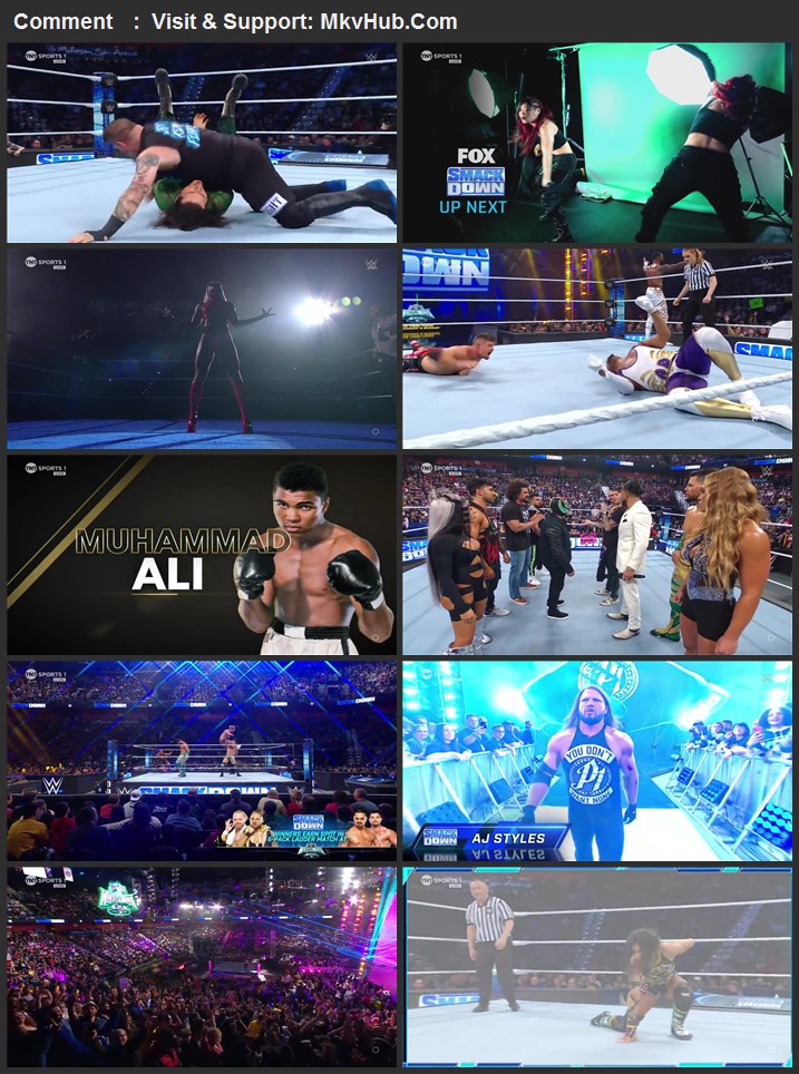 WWE Friday Night SmackDown 29th March 2024 720p WEBRip x264 950MB Download