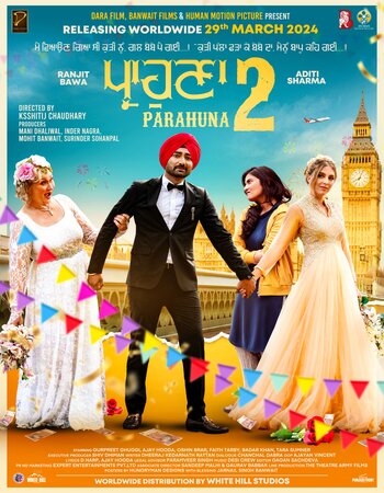 Parahuna 2 2022 Punjabi 720p 1080p Pre-DVDRip x264 ESubs Download