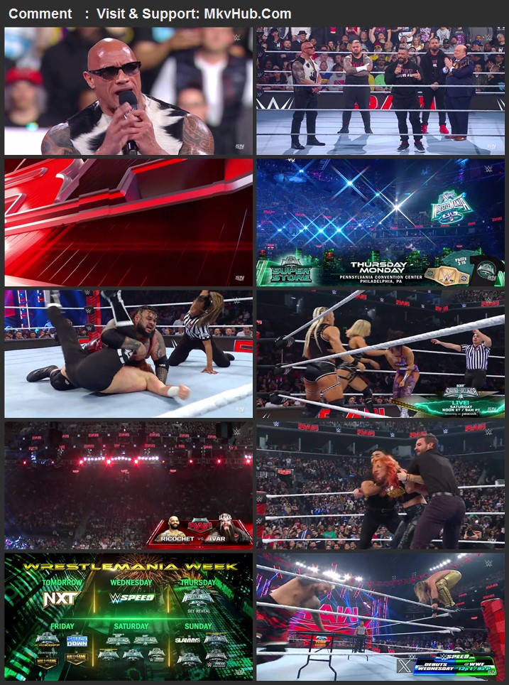 WWE Monday Night Raw 1st April 2024 720p WEBRip x264 1.4GB Download
