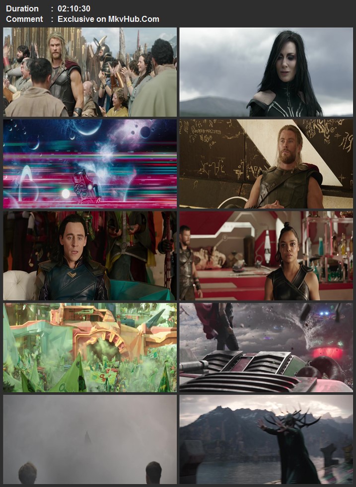 Thor: Ragnarok 2017 English 720p 1080p BluRay x264 ESubs Download