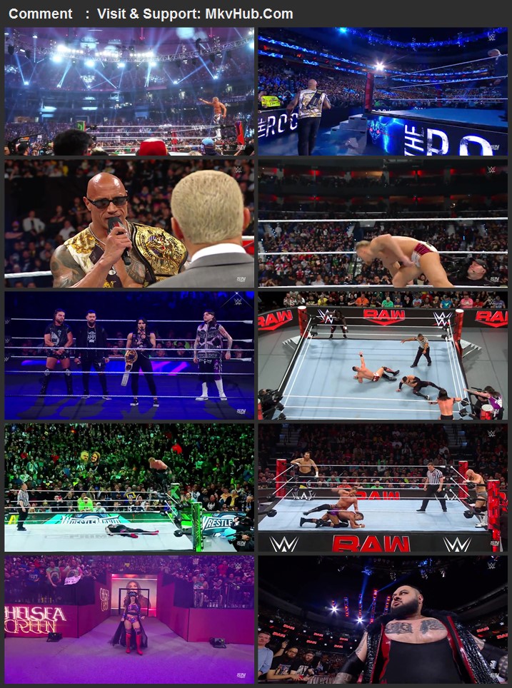 WWE Monday Night Raw 8th April 2024 720p WEBRip x264 1.5GB Download