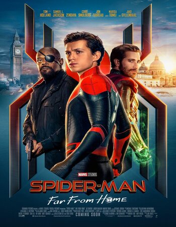 Spider-Man Far from Home 2019 English 720p 1080p BluRay x264 6CH ESubs