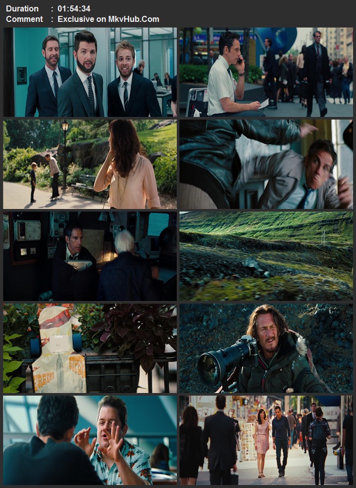 The Secret Life of Walter Mitty 2013 English 720p 1080p BluRay x264 ESubs Download