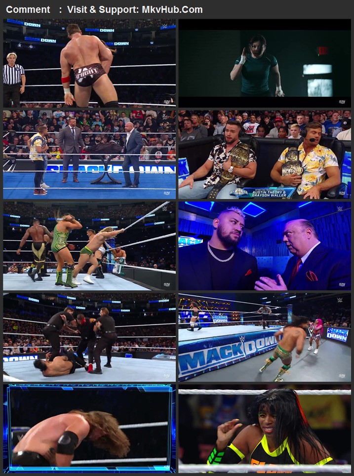 WWE Friday Night SmackDown 19th April 2024 720p WEBRip x264 1GB Download
