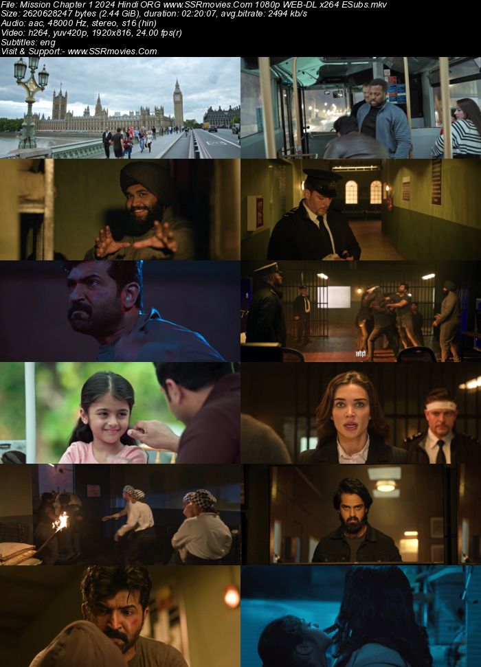 Mission : Chapter 1 2024 Hindi ORG 1080p 720p 480p WEB-DL x264 ESubs Full Movie Download