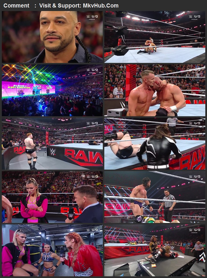 WWE Monday Night Raw 22nd April 2024 720p WEBRip x264 1.4GB Download
