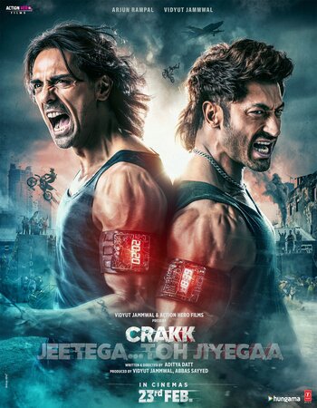 Crakk: Jeetega... Toh Jiyegaa 2024 Hindi (ORG 5.1) 4K 1080p 720p 480p WEB-DL x264 ESubs Full Movie Download