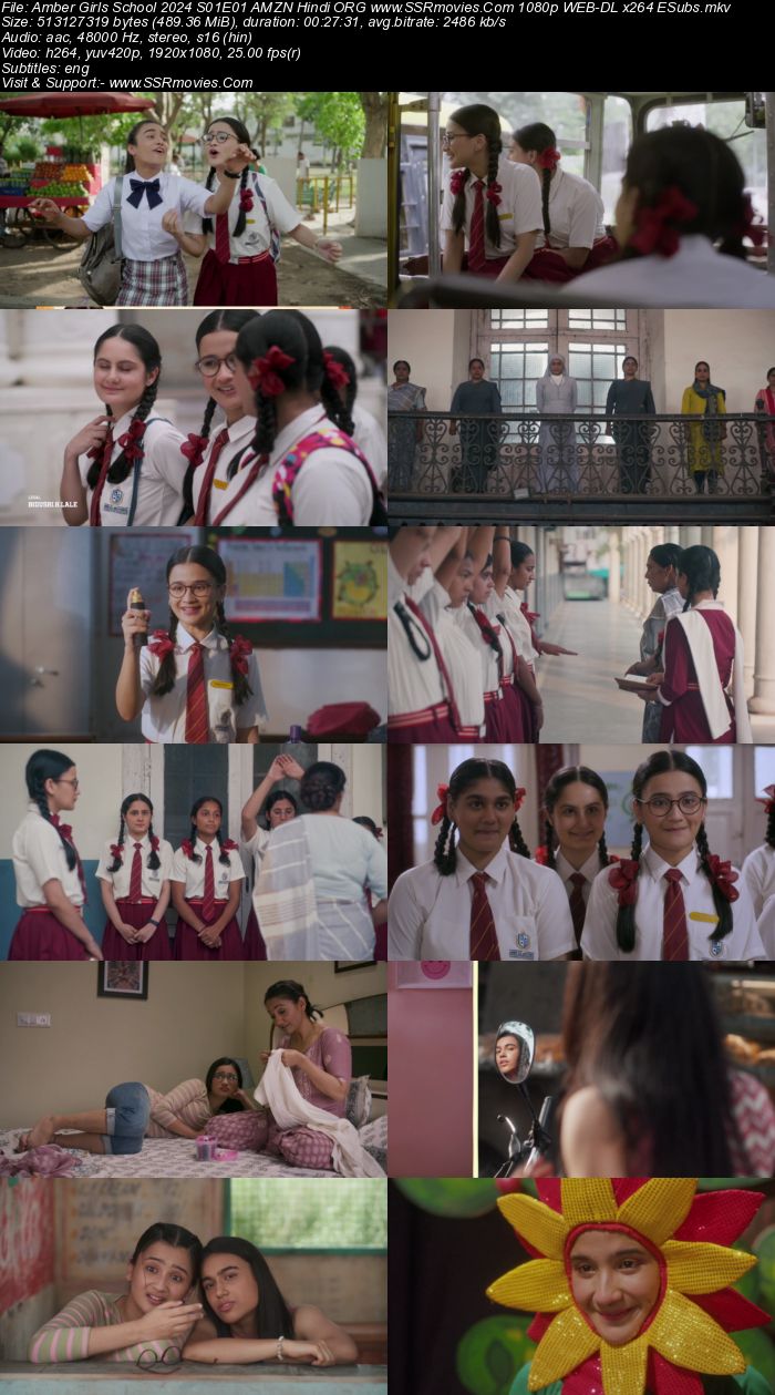 Amber Girls School 2024 S01 Complete AMZN Hindi ORG 1080p 720p 480p WEB-DL x264 ESubs Download