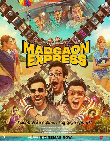 Madgaon Express 2024 Hindi (ORG 5.1) True 4K 1080p 720p 480p WEB-DL x264 ESubs Full Movie Download
