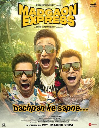 Madgaon Express 2024 Hindi 720p 1080p WEB-DL x264 ESubs Download