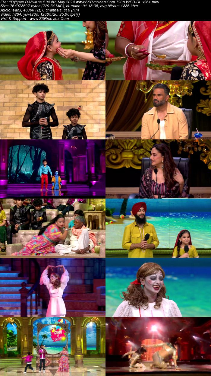 Dance Deewane S04 5th May 2024 720p 480p WEB-DL x264 300MB Watch and Download