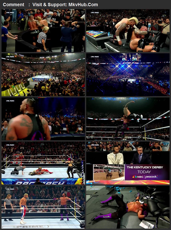 WWE Backlash France 2024 PPV 720p 1080p WEBRip x264 Download
