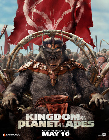 Kingdom of the Planet of the Apes 2024 English (CAM) 1080p 720p 480p HDCAM x264 ESubs Full Movie Download