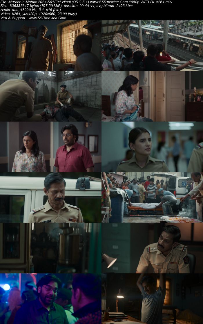 Murder in Mahim 2024 S01 Complete Hindi (ORG 5.1) 1080p 720p 480p WEB-DL x264 Download