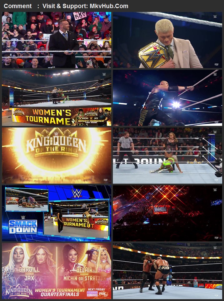 WWE Friday Night SmackDown 10th May 2024 720p WEBRip x264 950MB Download