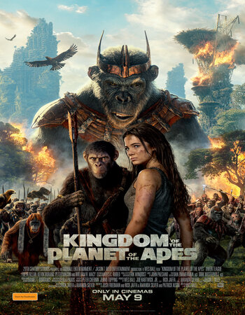 Kingdom of the Planet of the Apes 2024 V2 Hindi (Cleaned) 1080p 720p 480p HQ HDCAM x264 Full Movie Download and Watch Online
