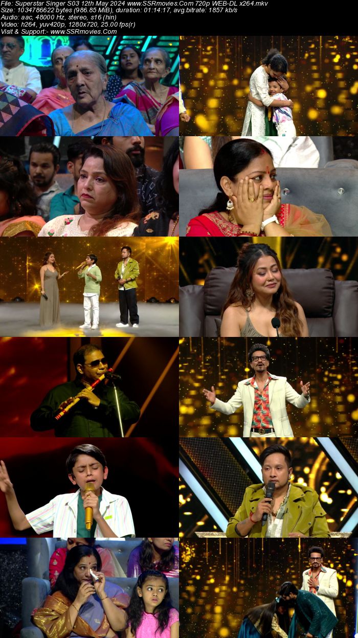 Superstar Singer S03 12th May 2024 720p 480p WEB-DL x264 Watch and Download