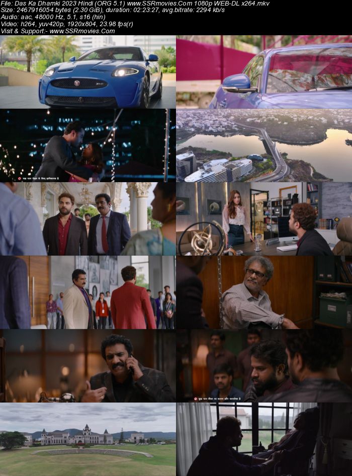 Das Ka Dhamki 2023 Hindi (ORG 5.1) 1080p 720p 480p WEB-DL x264 Full Movie Download