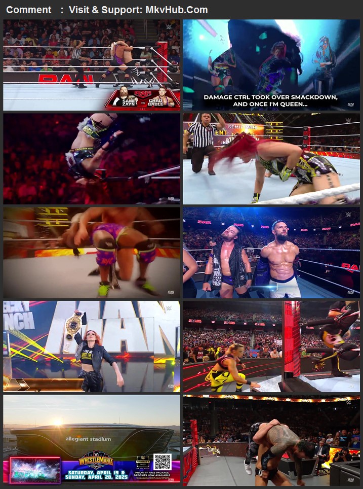 WWE Monday Night Raw 20th May 2024 720p 1080p WEBRip x264 4.1GB Download