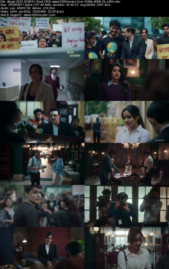 Illegal 2024 S03 Complete Hindi ORG 1080p 720p 480p WEB-DL x264 Download