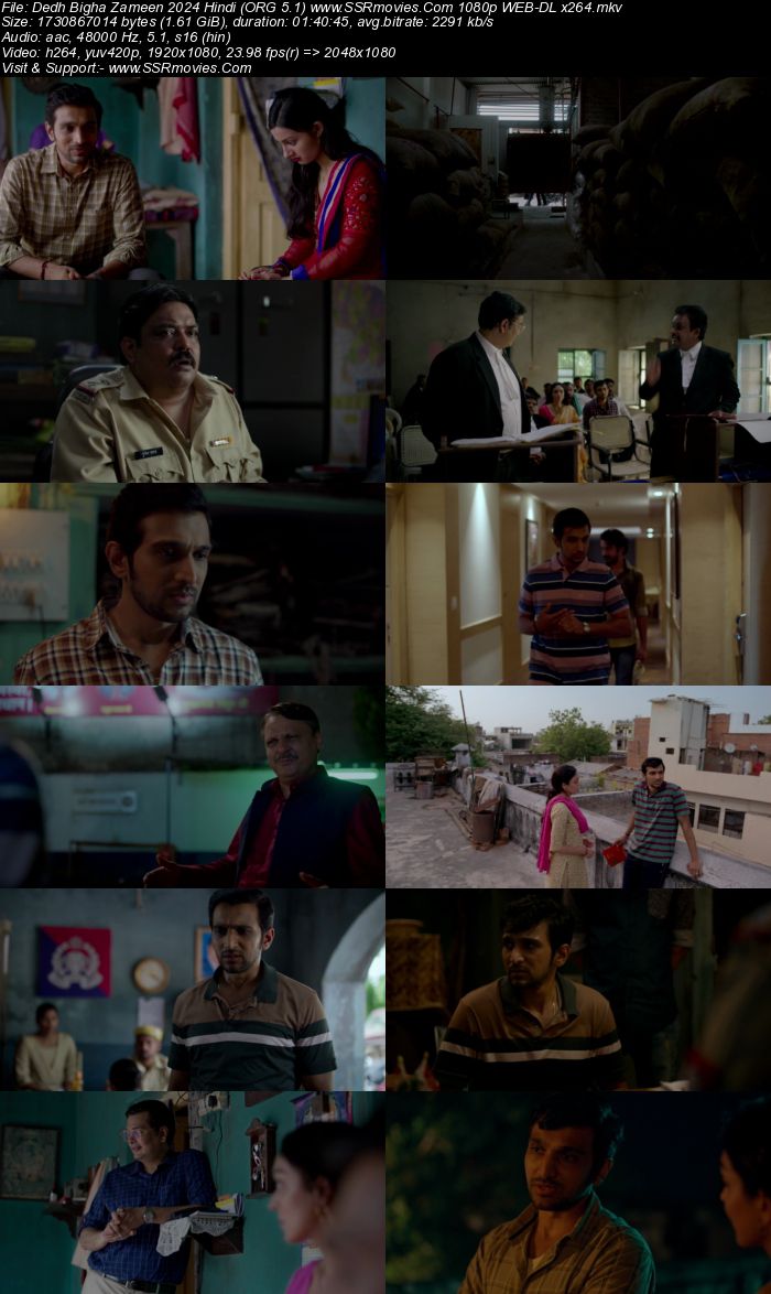 Dedh Bigha Zameen 2024 Hindi (ORG 5.1) 4K 1080p 720p 480p WEB-DL x264 ESubs Full Movie Download