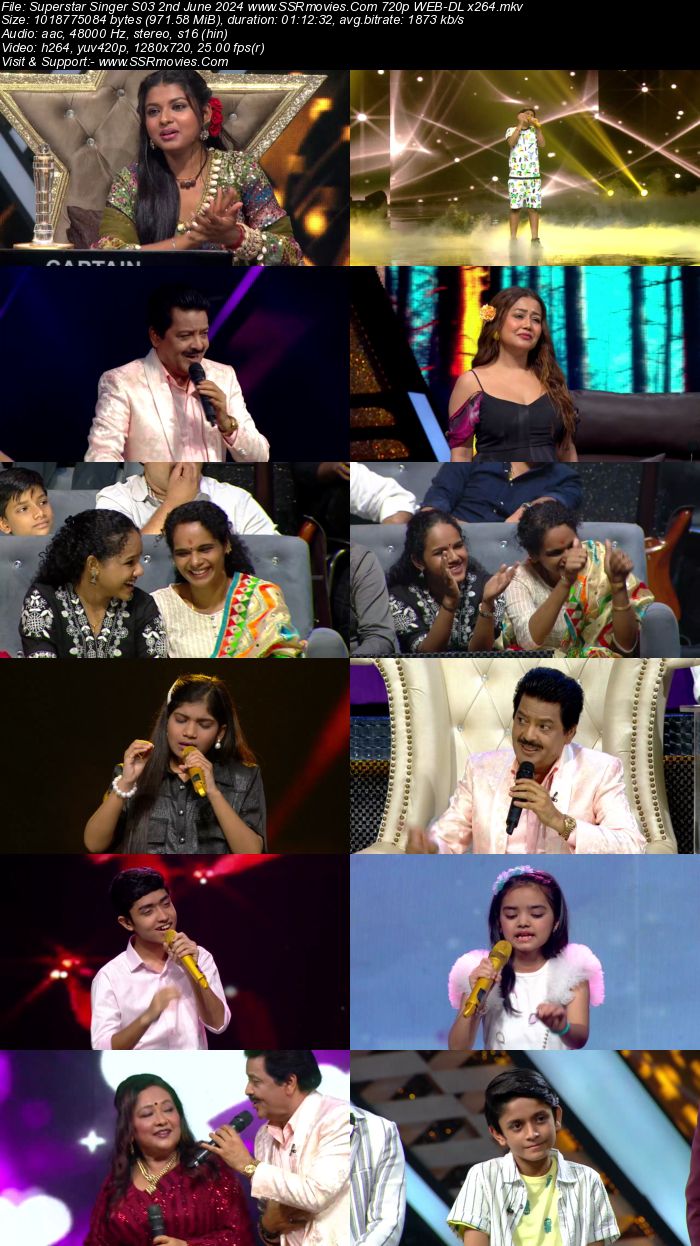 Superstar Singer S03 2nd June 2024 720p 480p WEB-DL x264 Watch and Download