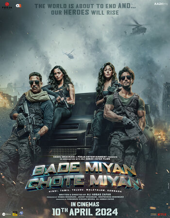 Bade Miyan Chote Miyan 2024 NF Hindi (ORG 5.1) 1080p 720p 480p WEB-DL x264 Multi Subs Full Movie Download